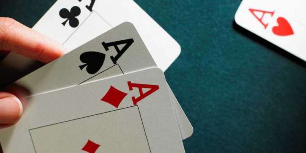 Three Standard-Playing Cards