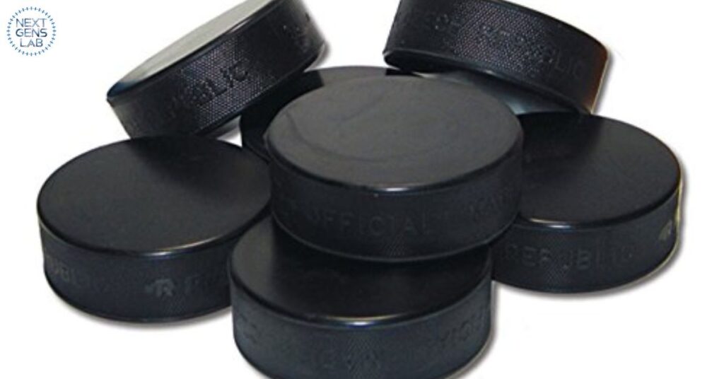 12 Hockey Pucks