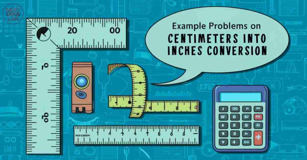 Example problems on centimeters into inches conversion is simple just multiply the number of centimeter to the factor of inches.